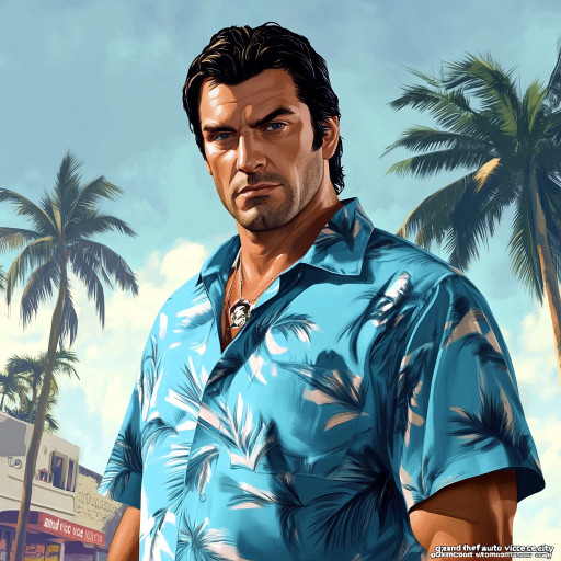 Примеры трансформации обычных фото в портреты в стиле GTA