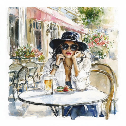 Портреты акварелью по фото