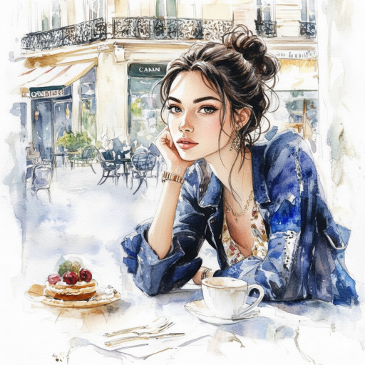 Портреты акварелью по фото