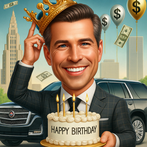 ИИ портрет именинника на день рождения