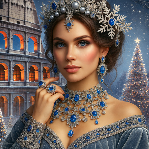 Новогодние AI-портреты и шаржи по фото