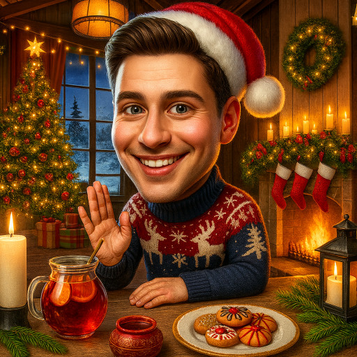 Шаржи про Новый год