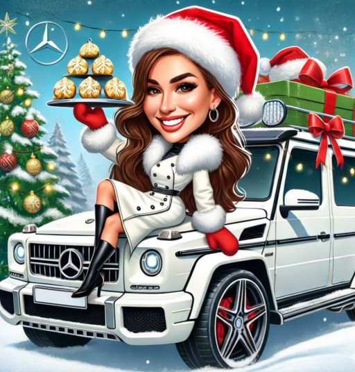 Шаржи про Новый год